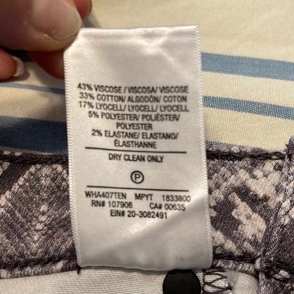 $5 for $25 Hudson Jeans Barbara High Rise Super Skinny Python Print size 24 - Picture 7 of 11